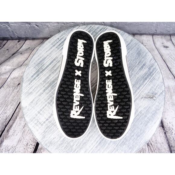 Revenge X Storm	Vol 2 Orange/Black Men 10 Vans Style Skaters Shoes New in Box - Picture 7 of 12